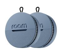 Roam Smart Gps Tracker For Items, Keys & Bags, 2 Pack Blue, Waterproof, Long Battery, Iphone & Android Compatible