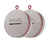 Roam Smart Gps Tracker For Items, Keys & Bags, 2 Pack Grey, Waterproof, Long Battery, Iphone & Android Compatible