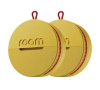 Roam Smart Gps Tracker For Items, Keys & Bags, 2 Pack Yellow, Waterproof, Long Battery, Iphone & Android Compatible