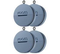 Roam Smart Gps Tracker For Items, Keys & Bags, 4 Pack Blue, Waterproof, Long Battery, Iphone & Android Compatible