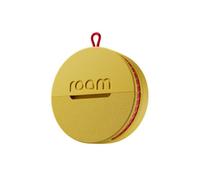 Roam Smart Gps Tracker For Items, Keys & Bags, Yellow, Waterproof, Long Battery, Iphone & Android Compatible