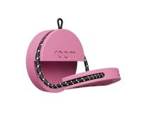 Roam Smart Tracker, Works with Android and iPhone, Track your keys, bags, bikes, and more, Replaceable 1-year battery, Water and dust resistant, Built-in strap and key cord (Pink, Single)