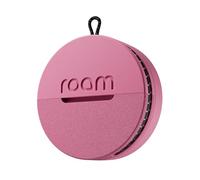 Roam Smart Tracker, Works with Android and iPhone, Track your keys, bags, bikes, and more, Replaceable 1-year battery, Water and dust resistant, Built-in strap and key cord (Pink, Single)