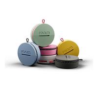 Roam Smart Tracker | Works with Apple Find My | Sleek Eco-Friendly Alternative Tag with Built-in Strap | QR Lost & Found, Replaceable Battery, No Extra App or Subscription | 6-Pack, Assorted