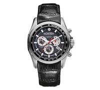 Roamer 220837 41 55 02 Rockshell Mark III Chrono Black Strap Watch - W60294