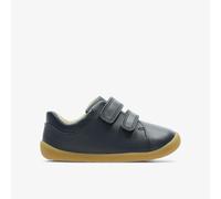Clarks Roamer Craft T Navy Leather Kids Boys First Shoes 4228-68H in a Plain Leather in Size 2