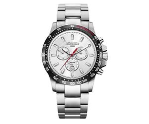 Roamer Men's Chronograph Quartz Watch 861837 41 15 20 Rimini Stainless Steel