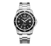 Roamer Men's Watch Analogue Quartz Nautic 100 862844 Stainless Steel, Silver/Black/Black - 862844 41 55 20
