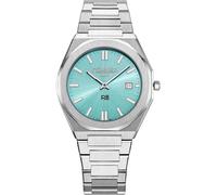 Roamer R8 Gents Men's Stainless Steel Watch 41mm Stainless Steel Bracelet Silver 10 Bar Blue Dial Date Display 972980 41 05 20