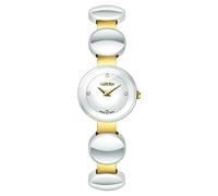 Roamer Women's Quartz Watch with White Dial Analogue Display and White Ceramic Strap 686836 48 29 60