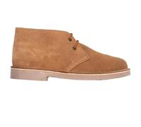 Roamers Adults Unisex Real Suede Unlined Desert Boots - Sand - 11 UK - Sand - 90% Suede Leather/10% TPR