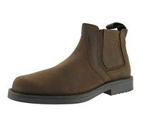 Roamers Mens New Brown Waxy Leather Chelsea Dealer Gusset Winter Boots UK Size 9