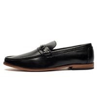 Roamers Burnham Leather Men's Shoes Men's | Slip On Shoes | Black | UK Size 8