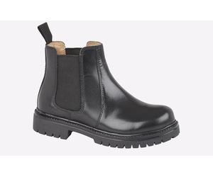 Roamers Chillingham Leather Kids Girls Boots | Boots | Black | UK Size 10