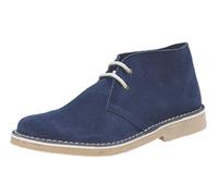 Roamers Classic Suede Desert Boots Navy