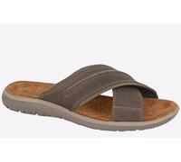Roamers Continental Mule Sandal Men's | Sandals | Brown | UK Size 10