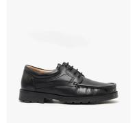 Roamers DANE Mens Lace-Up Apron Gibson Shoes Black - UK 10