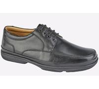 Roamers Danforth Shoes Men's Wide Fit Men's Trainers, Size 11 In Black