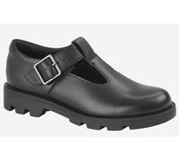 Roamers Grace Memory Foam School Shoes Kids | School Shoes | Black | UK Size 5