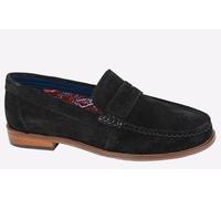 Roamers Jamison Men's Memory Foam Men's | Slip On Shoes | Black | UK Size 11