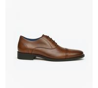 Roamers JONTY Mens Leather Oxford Semi Brogues Burnished Tan - UK 11