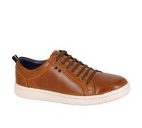 Roamers Leisure Trainer Men's Trainers, Size 10 In Tan