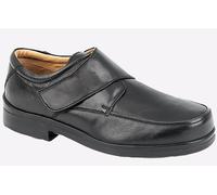 Roamers GRAHAM Mens Touch Close Light XXX Extra Wide Shoes Black - UK 15