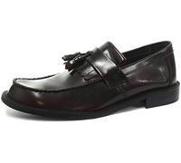 Roamers RUDEBOYZ Mens Polished Leather Tassel Loafers Oxblood
