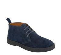 Roamers M 759 3 Eyelet Desert Boots - Navy - 10 UK