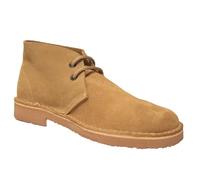 Roamers M467-CS/BS Unisex Suede Desert Boots - Sand - Size UK 9