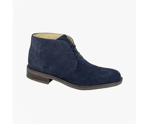 Roamers M511CS Mens 2 Eyelet Chukka Boots Navy - UK 10