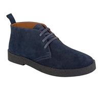 Roamers M759 Mens Real Suede Leather Lined Desert Boots (Navy Suede, UK Footwear Size System, Adult, Men, Numeric, Medium, 9)