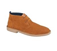 Roamers M965BS Mens Desert Boots Tan
