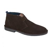 Roamers M965DBS Mens Desert Boots Dark Brown - UK 10