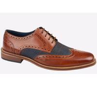 Roamers Mapleton Memory Foam Brogues Men's | Brogues | Tan | UK Size 10