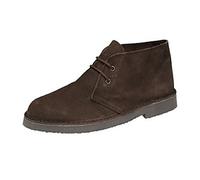 Roamers Mens Dark Brown Original Suede Desert Boots UK 10