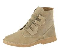 Roamers Mens Ghillie Tie Desert Boots Dark Taupe Suede Size 8 UK