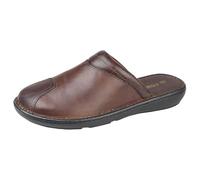 Roamers Mens Leather Clogs (9 UK) (Brown)