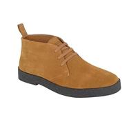Roamers M759 Mens Real Suede Leather Lined Desert Boots (Tan Suede, UK Footwear Size System, Adult, Men, Numeric, Medium, 11)