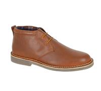 Roamers Mens Leather Desert Boots - Brown - 10 UK - Brown - 100% Mixed