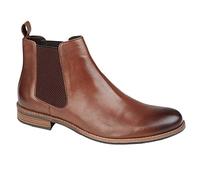 Roamers Mens Leather Gusset Boots (11 UK) (Brown)