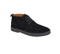 Roamers Men's M759 Real Suede Leather Lined Desert Boots (Black, UK Footwear Size System, Adult, Men, Numeric, Medium, 10)
