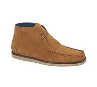 Roamers Mens Suede Ankle Boots (8 UK) (Tan)