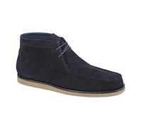 Roamers Mens Suede Ankle Boots (9 UK) (Navy Blue)