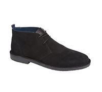 Roamers Mens Suede Desert Boots (9 UK) (Black)