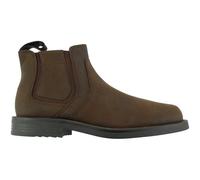 Roamers Men's Twin Gusset Softie Leather Dealer Boots in Brown | Size: 7 Roamers Brown 7