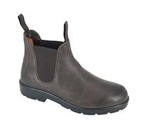 Roamers Mens Waxy Leather Chelsea Boots (12 UK) (Brown)