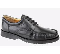 Roamers Newfield Leather Men's Trainers, Size 12 In Black