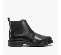 Roamers OLIVER Mens Twin Gusset Soft Leather Chelsea Boots Black - UK 6