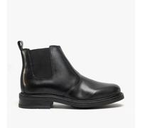 Roamers OLIVER Mens Twin Gusset Soft Leather Chelsea Boots Black - UK 8